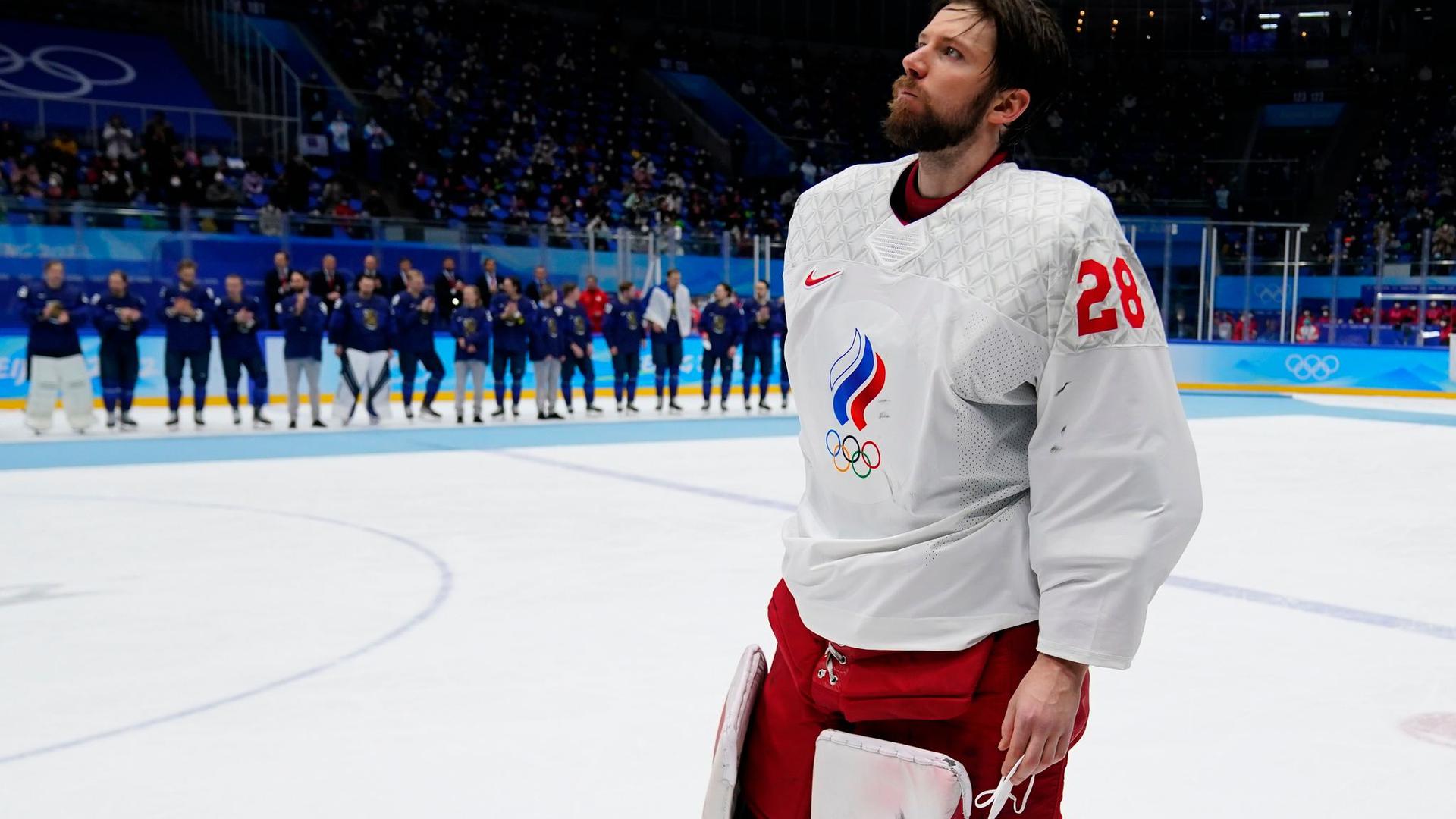 Der russische Eishockey-Torhüter Iwan Fedotow wollte eigentlich in die NHL wechseln.