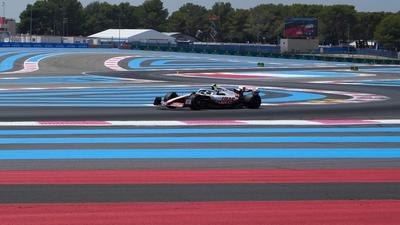Das Fahrerfeld hat das dritte Training für den Großen Preis von Frankreich absolviert.