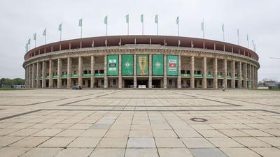 Das Finale des DFB-Pokals wird seit 1985 fest im Berliner Olympiastadion ausgetragen.