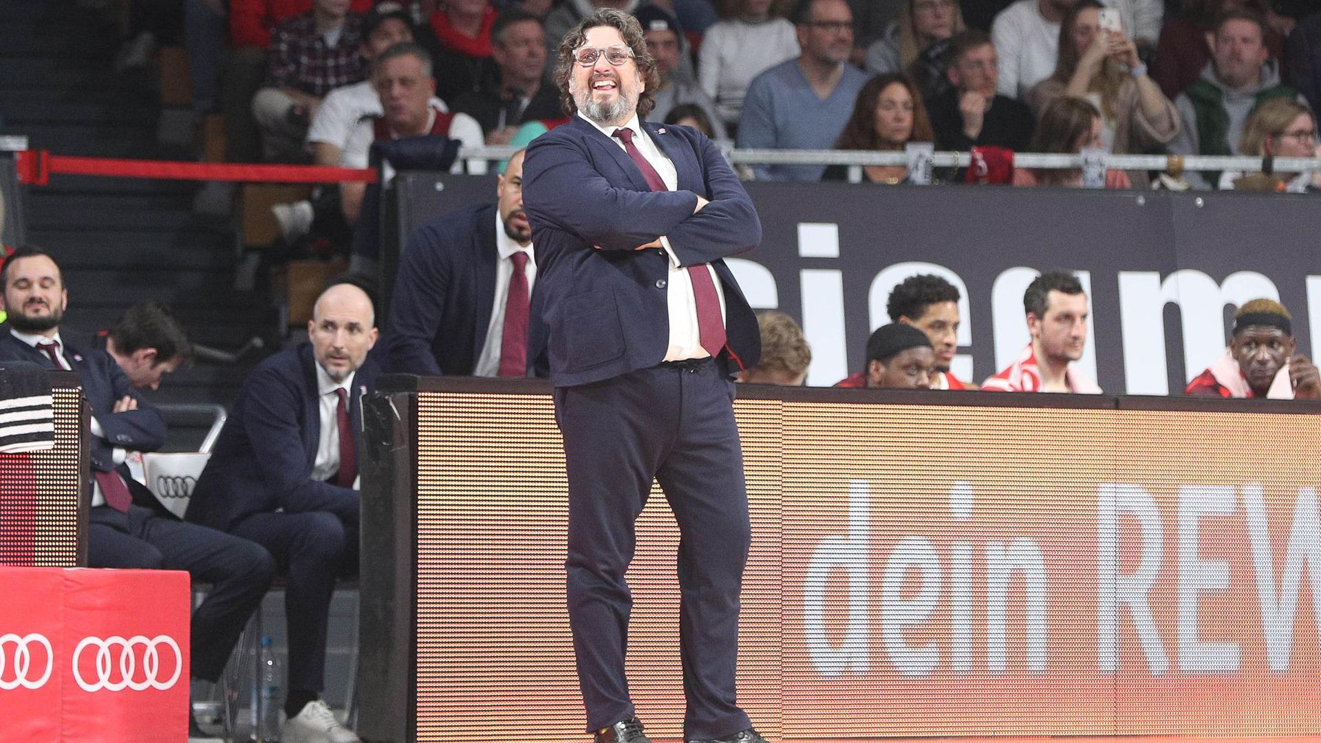 Der FC Bayern von Trainer Andrea Trinchieri unterlagen in Valencia.