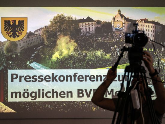 Die Stadt Dortmund bereitet sich auf eine riesige Party vor, sollte der BVB deutscher Meister werden.