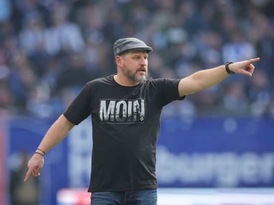 HSV-Trainer Steffen Baumgart musste im Heimpiel gegen Osnabrück trotz Überzahl eine Niederlage hinnehmen.