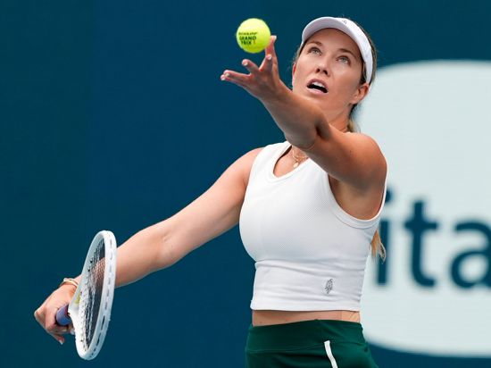 Danielle Collins gewann als ungesetzte Spielerin das Masters in Miami.