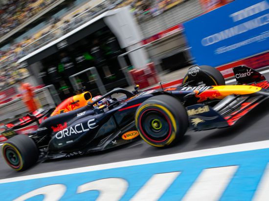 Red-Bull-Pilot Max Verstappen verpasste im ersten Training in Shanghai die schnellste Runde.