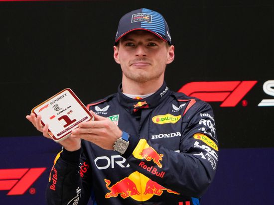 Red-Bull-Pilot Max Verstappen siegte im ersten Sprintrennen der Saison.