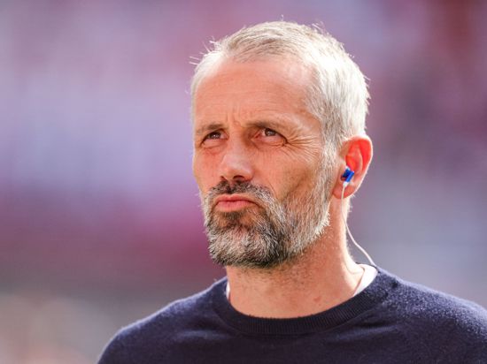 Leipzigs Trainer Marco Rose will mit dem Verein über eine vorzeitige Vertragsverlängerung sprechen.